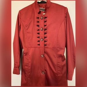 Dark orange(brick)long sleeves dress/abaya, med…